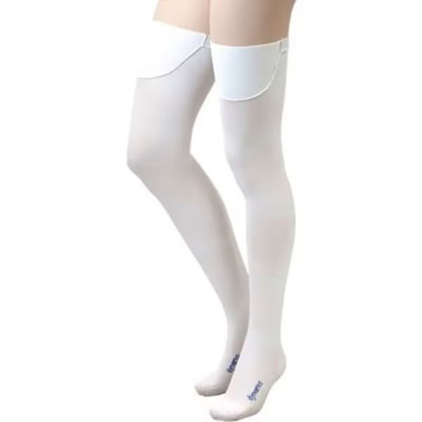Dynarex DynaFit Compression Stockings, Thigh, Medium, Regular , 60 Pairs, Dynarex, Mfr#: 1915